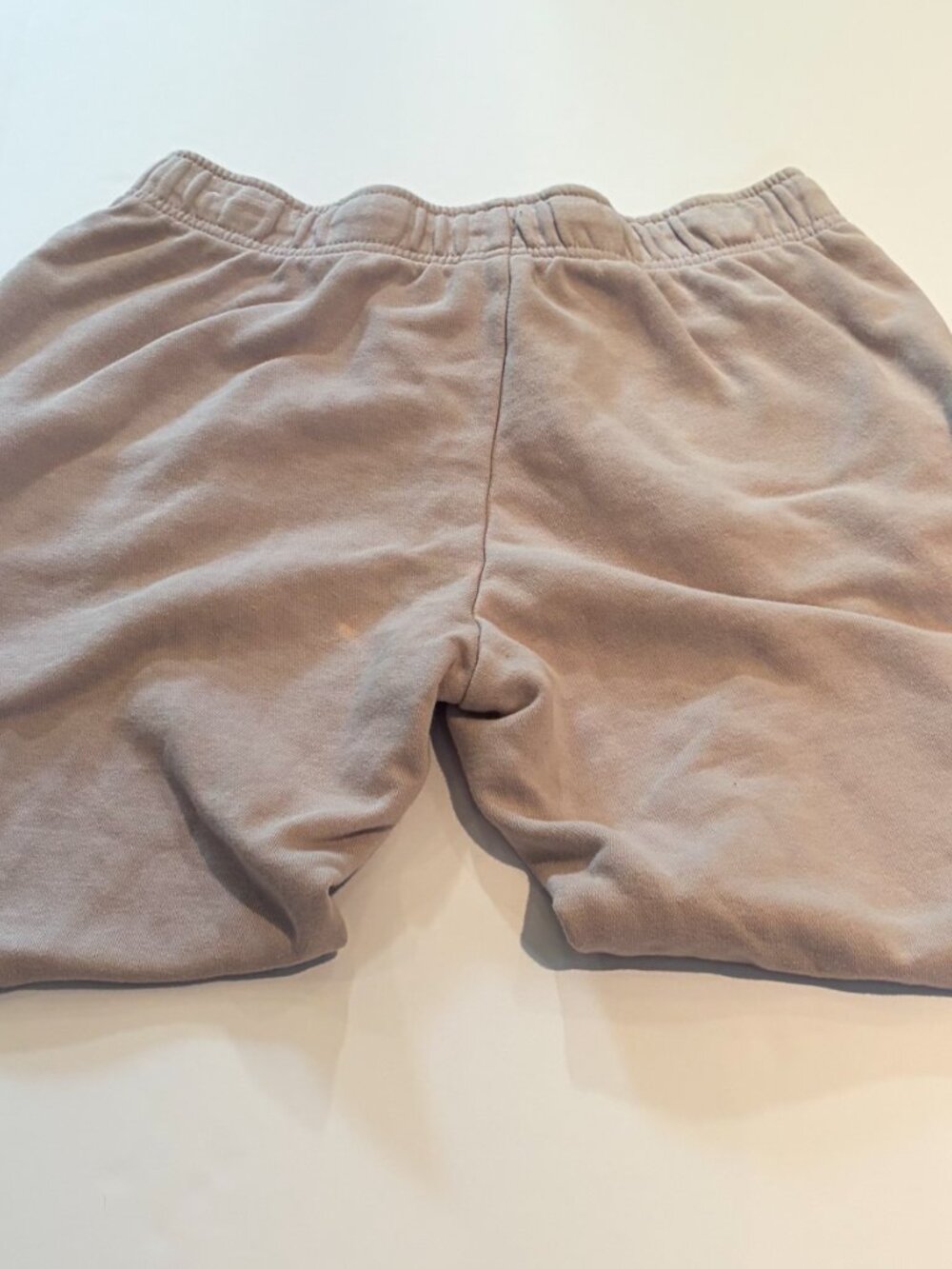 Nike Sportswear Club Fleece Joggers Tan Blush Pink Women’s Size Medium - Picture 3 of 4
